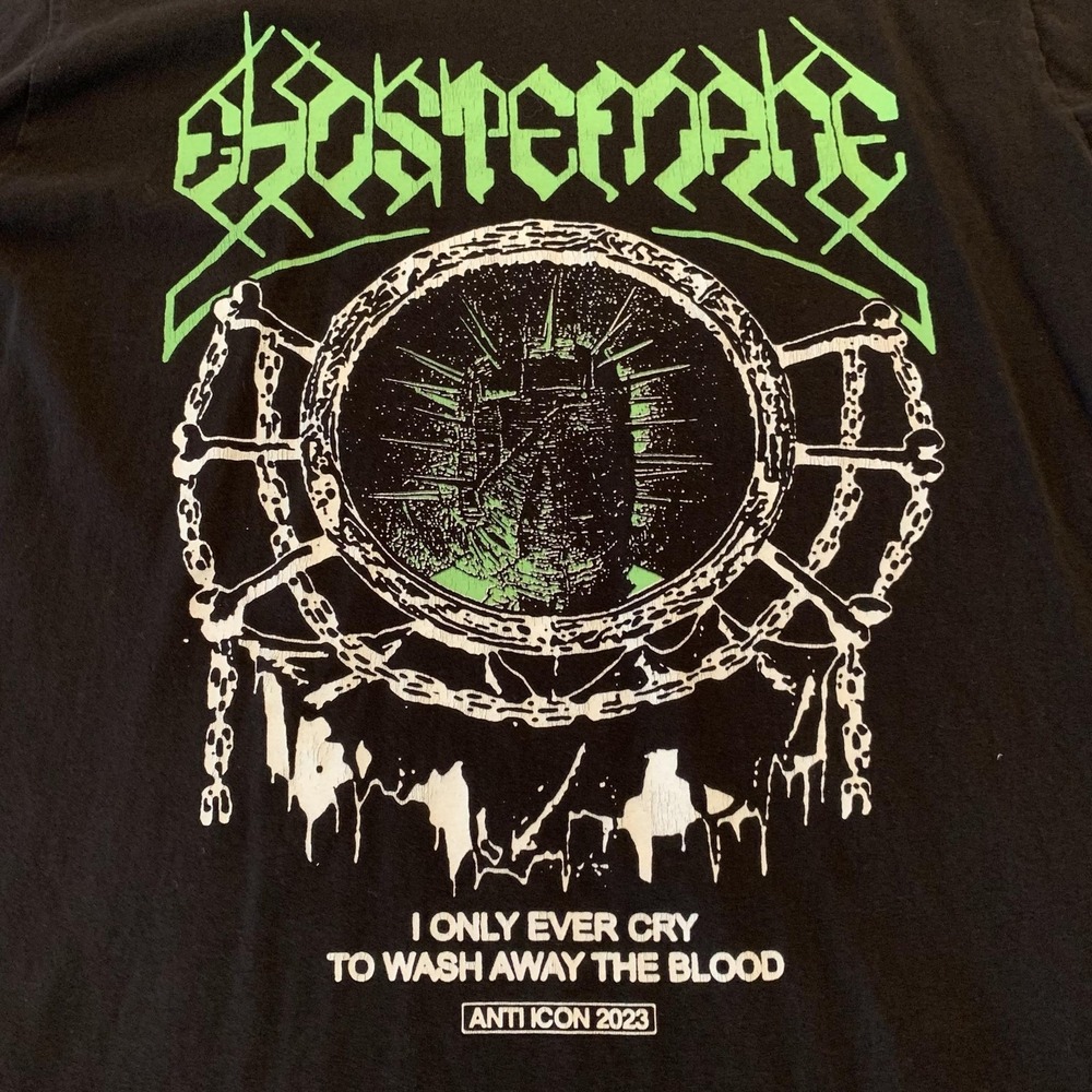 Ghostemane Shirt Mens Medium Black Anti Icon 2023 Band Tour Graphic Tee